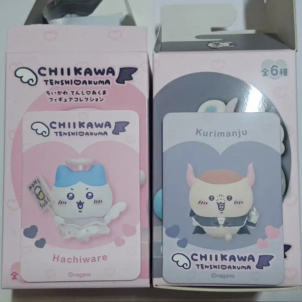 [BUNJANG] Chikawa Hachiwara and Kurimanju Bundle Set Figures / 천사 하치와레,악마 쿠리만쥬 일괄로만 판매해요 (천악 치이카와 피규어)
