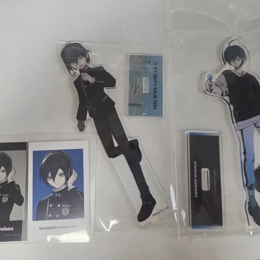 [BUNJANG] Danganronpa New Danganronpa V3 Shuichi Saihara x Sakusha Shizu Collaboration Acrylic Stand / 단간론파 뉴단 사이하라 슈이치 사쿠샤 시즈 콜라보 아크릴 스탠드
