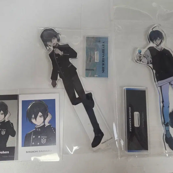[BUNJANG] Danganronpa New Danganronpa V3 Shuichi Saihara x Sakusha Shizu Collaboration Acrylic Stand / 단간론파 뉴단 사이하라 슈이치 사쿠샤 시즈 콜라보 아크릴 스탠드