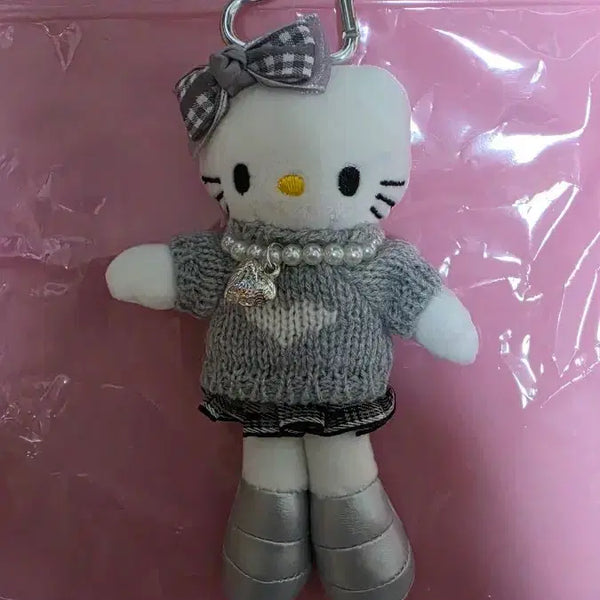 [BUNJANG] Sanrio Hello Kitty Long Legs Plush Keychain New / 키티 롱다리 인형 키링 새상품
