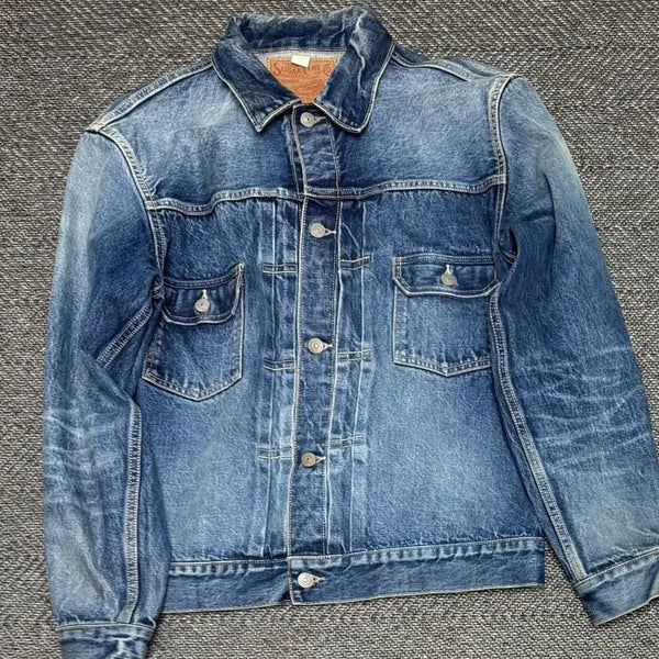 [BUNJANG] Sugar Cane 1953 Aged Model Denim Jacket / 슈가케인 1953 Aged Model 데님 자켓