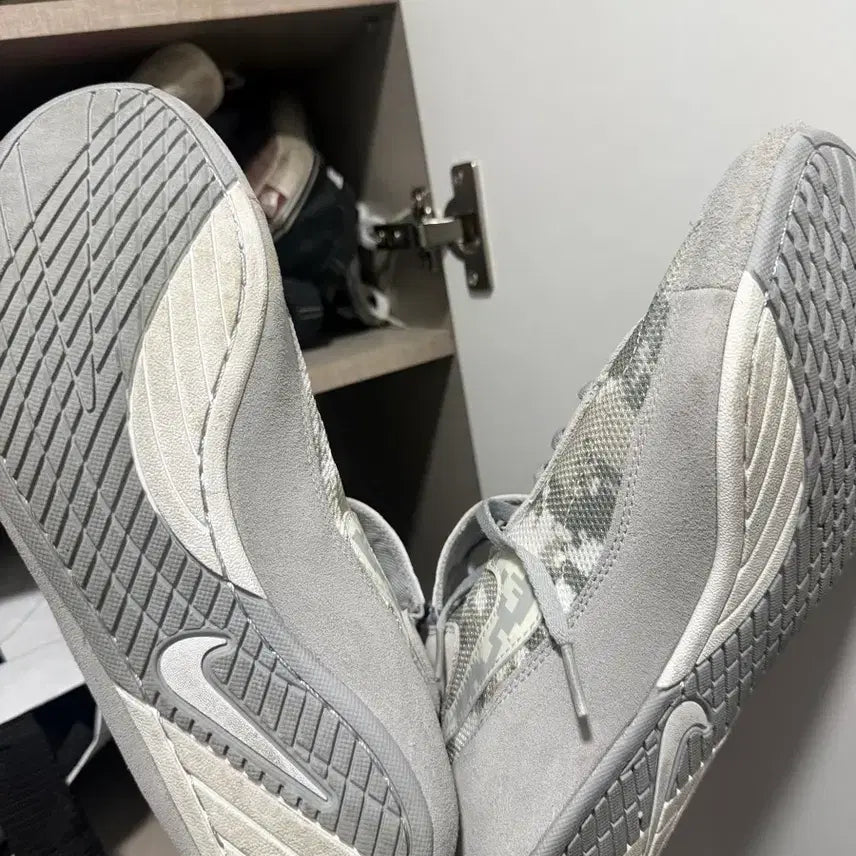 [BUNJANG] Nike SpeedSweep Wrestling Shoes - Grey / 나이키 레슬링화