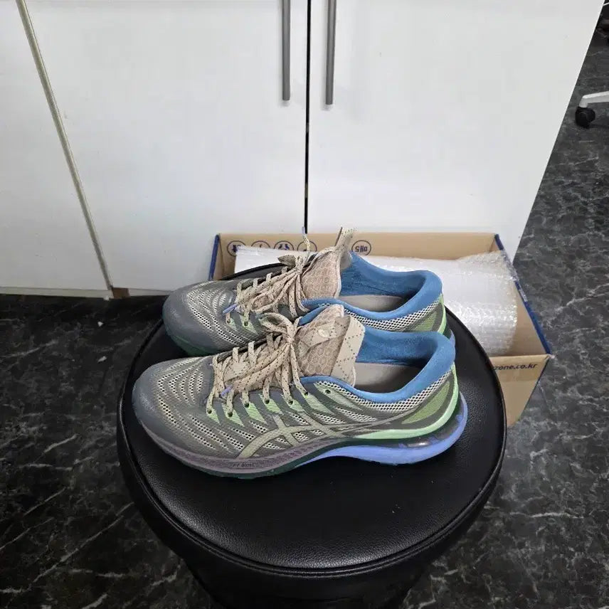 [BUNJANG] Asics Gel-Kayano 28 Gargoyle Fog (US 7.5) Running Shoes / [260] 아식스 젤카야노28 가고일포그
