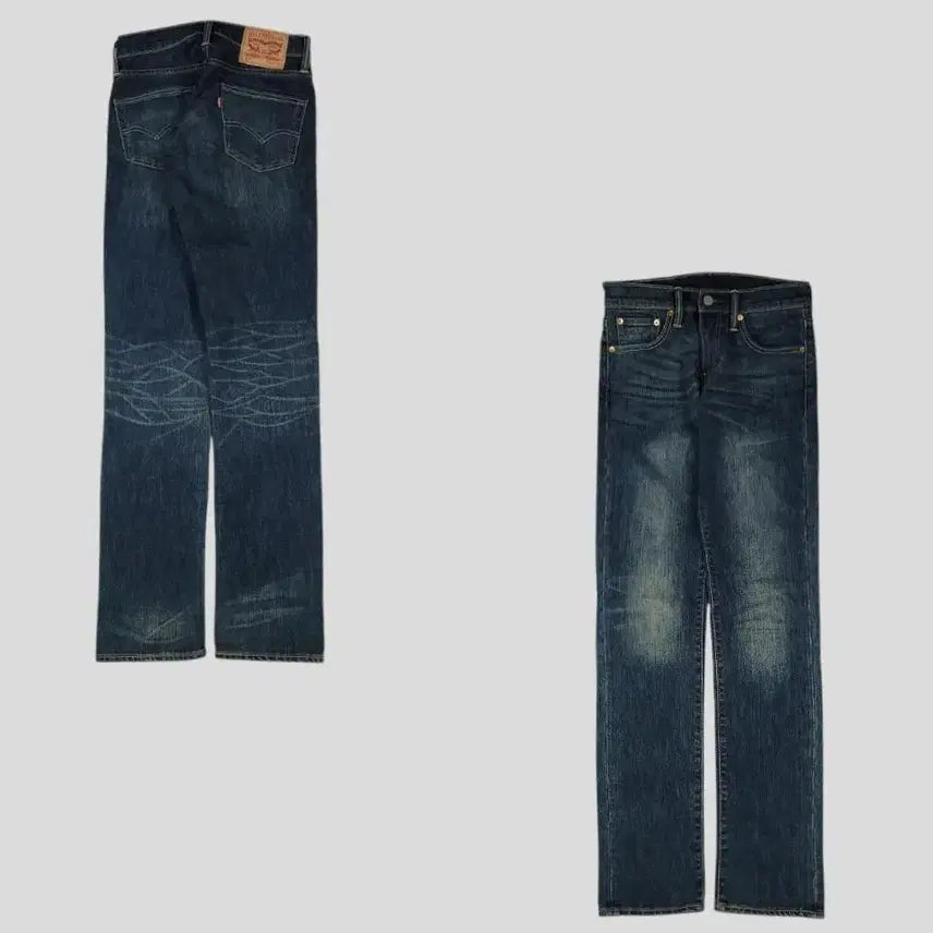 [BUNJANG] Levi's 511 Sandwashing Slim Straight Fit Jeans Denim Pants 28 / 리바이스 511 진청 샌드워싱 슬림 스트레이트핏 청바지 데님팬츠 28
