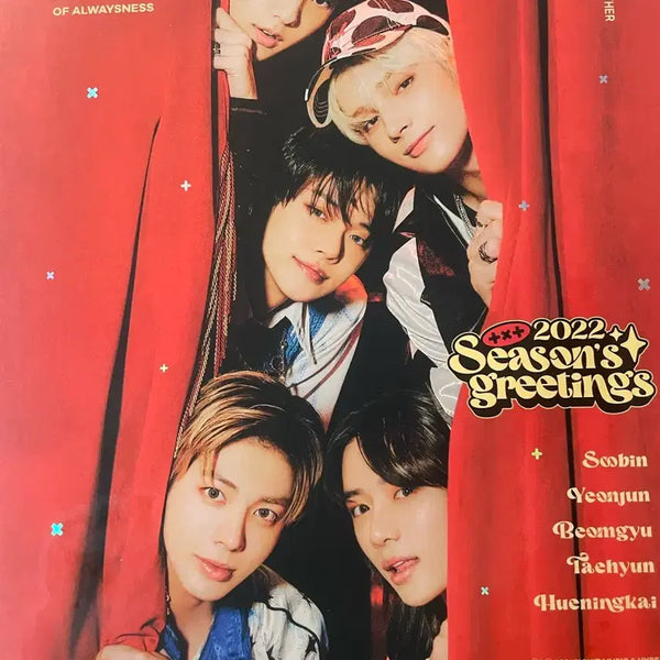 [BUNJANG] TXT Tomorrow X Together 2022 Season's Greetings Full Set / 투모로우바이투게더 TXT 2022 시즌 그리팅 풀세트