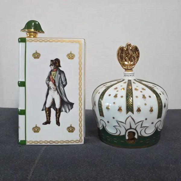 [BUNJANG] Camus Napoleon Imperial Ceramic Decanter Set / 나폴레옹 황제 도자기 위스키 공병