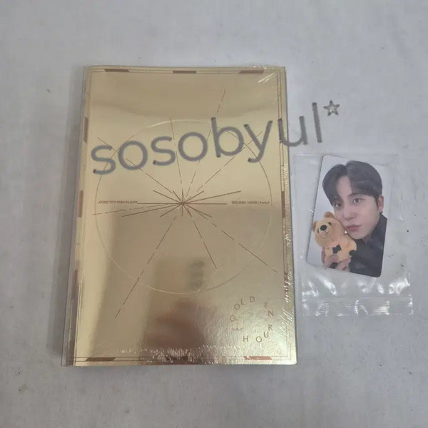 [BUNJANG] ATEEZ Golden Hour Part.2 Sealed Album with POB / (미개봉)ATEEZ 에이티즈 골든아워 part.2 + pob