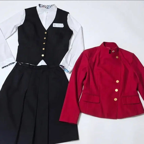 [BUNJANG] Korean Tourism High School Autumn/Winter Uniform Set / 예쁜 여자교복 춘추동계용 교복세트u170(한국관광고)