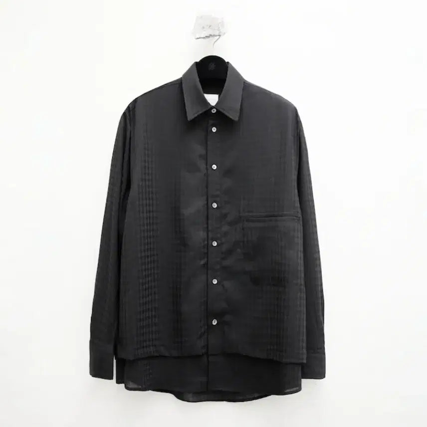 [BUNJANG] S Studio Layered Shirt Black / [s] 유스 레이어드 셔츠 블랙