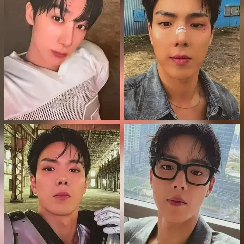 [BUNJANG] MONSTA X Shownu Hyungwon Ring Photocard / 몬스타엑스 셔누형원 반지 포카