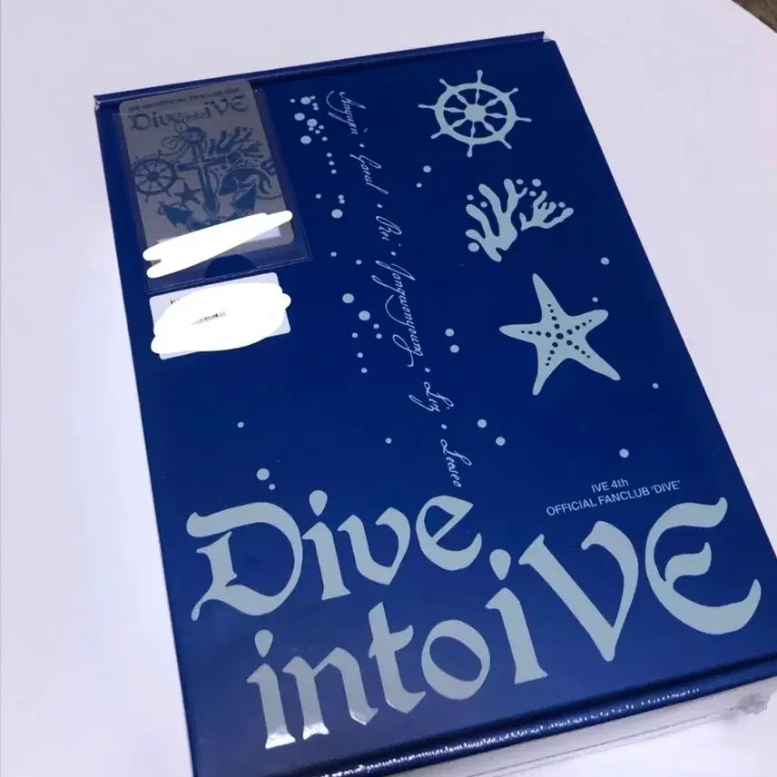 [BUNJANG] IVE DIVE 4th Generation Fanclub Kit (Sealed, Membership Card Excluded) / 미개봉) 아이브 다이브 4기 팬클럽 키트 kit