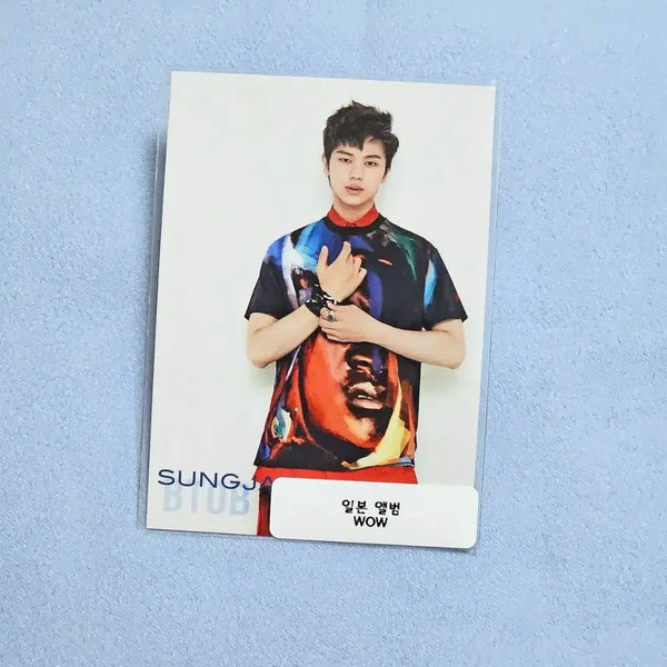 [BUNJANG] BTOB Yook Sung Jae WOW Japan Album Photocard / 비투비 육성재 와우 (WOW) 일본 앨범 포카