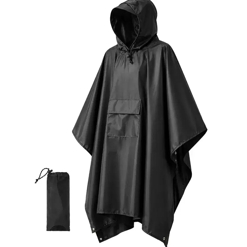 [BUNJANG] JHD PICK 3WAY Poncho Raincoat for Camping, Hiking, Delivery / [무료배송] JHD PICK 판초 우의 3WAY 우비 캠핑 등산 배달