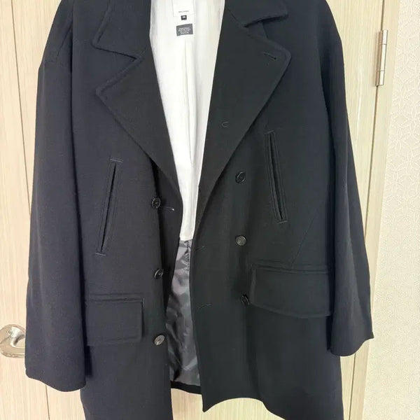 [BUNJANG] Pollyteru 24FW Wool Peacoat / [3]폴리테루 24fw 울 피코트