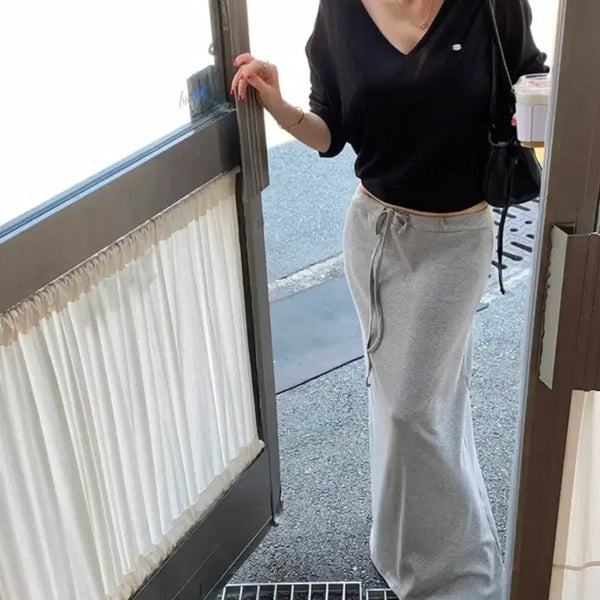 [BUNJANG] De.how Bebe Skirt Grey / [de made] 드하우 베베 스커트 그레이 새상품 (가격내림)