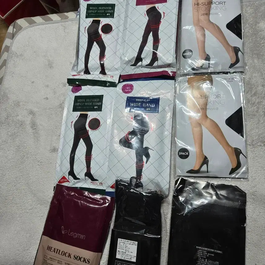 [BUNJANG] Mink Fur Wide Band Stockings Bundle / 새상품 반가격도 안되는  밍크퍼 와이드밴드