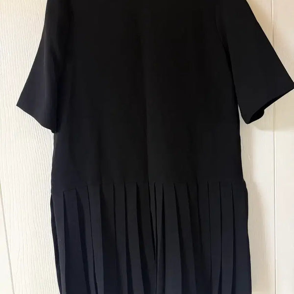 [BUNJANG] Pleated Short Sleeve Dress / 플리츠 반팔 원피스
