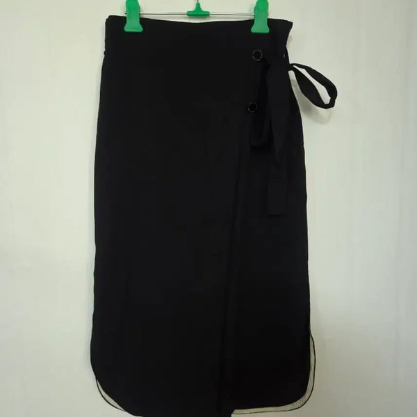 [BUNJANG] DEWL Wrap Skirt Black / DEWL 랩 스커트 블랙 봉7