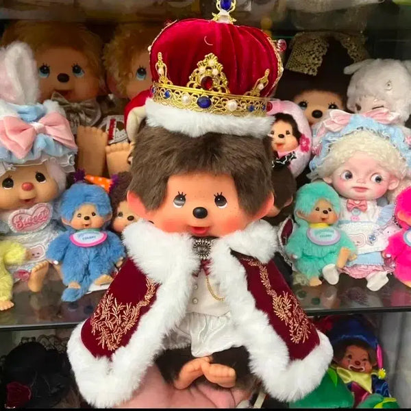 [BUNJANG] Monchhichi King Custom M Size / 몬치치 국왕 커스텀 M size