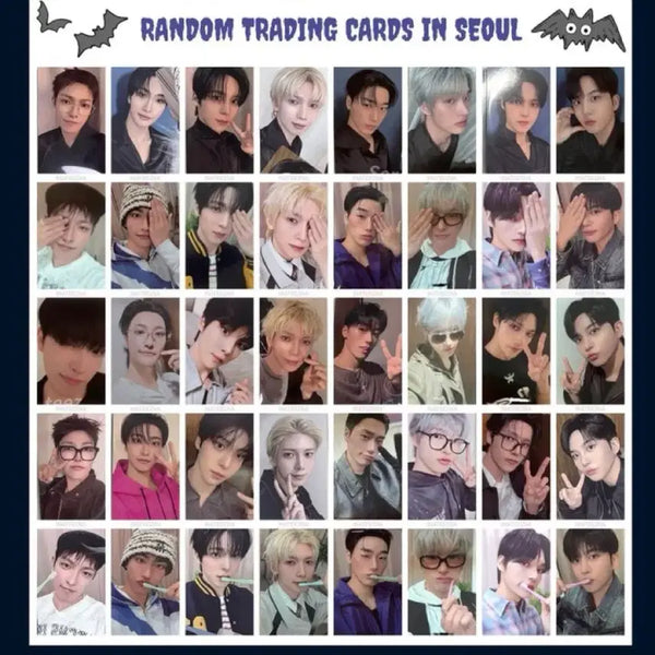 [BUNJANG] Ateez Fanmeeting Trading Photocard Set / ateez 에이티즈 팬미팅 랜덤 트레카 트레이딩 포카 세트