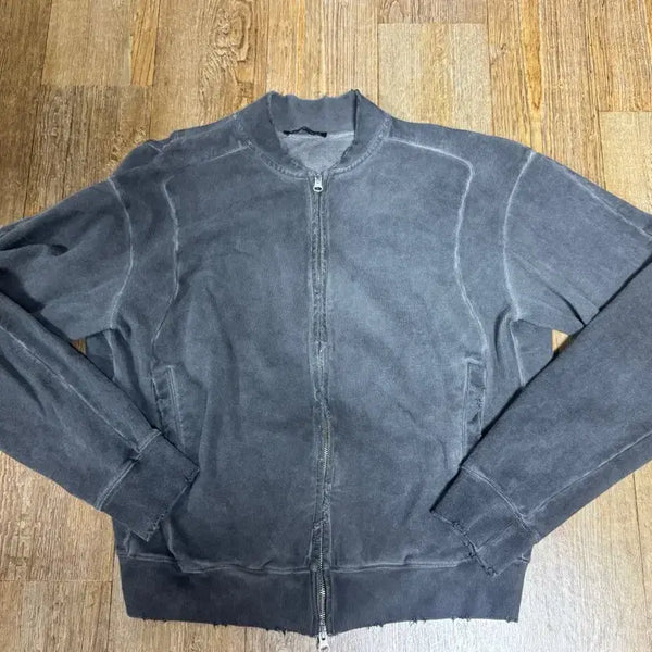 [BUNJANG] 9999 Archive Wave Slit Bomber Jacket / 9999아카이브 웨이브 슬릿 봄버 자켓 아우터 마원 후드 집업