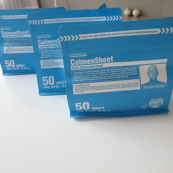 [BUNJANG] Kona P Ideal Carmen Sheet Cool Hydro Calm Sheet (50 Sheets) / 코나피딜 카멘시트 쿨 하이드로캄 시트 50매