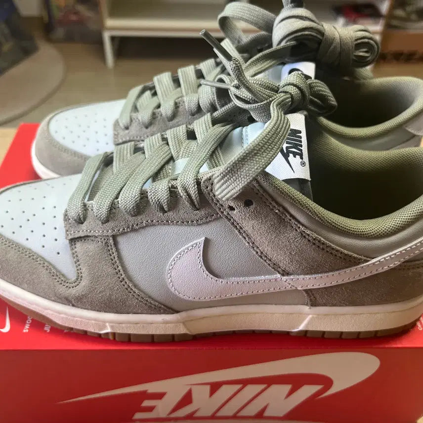 [BUNJANG] Nike Dunk Low Olive Khaki Shoes / 나이키 덩크로우 올리브카키 275