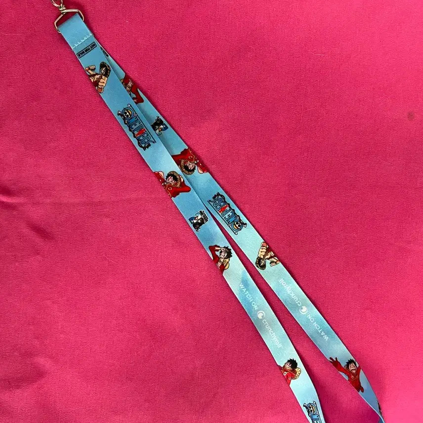 [BUNJANG] 2024 NYCC Official Crunchyroll One Piece Luffy Lanyard / [희귀템] 2024 뉴욕 코믹콘 공식 크런치롤 원피스 루피 랜야드