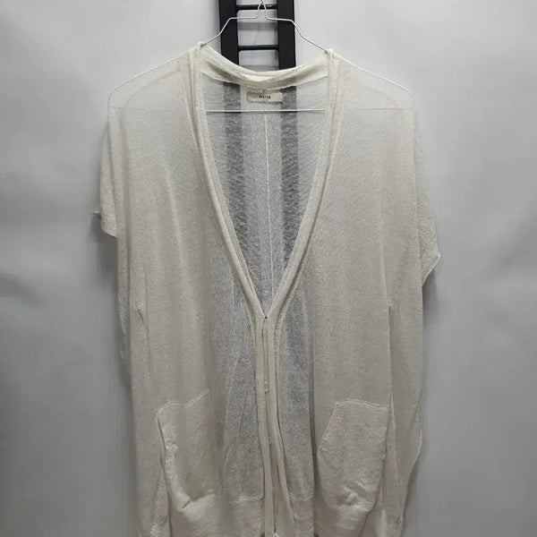 [BUNJANG] System Linen Cardigan See-through Knit / 시스템 린넨 가디건  시스루 니트