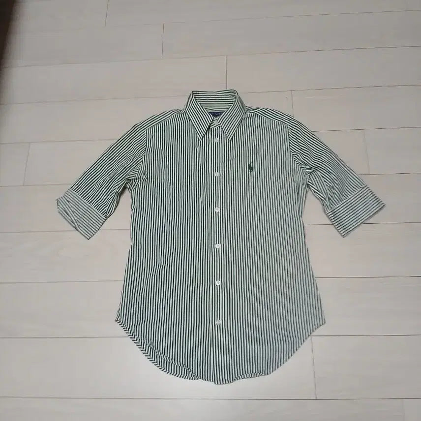 [BUNJANG] Polo Ralph Lauren Women's Striped Shirt / 폴로 랄프로렌 여성 스트라이프 셔츠