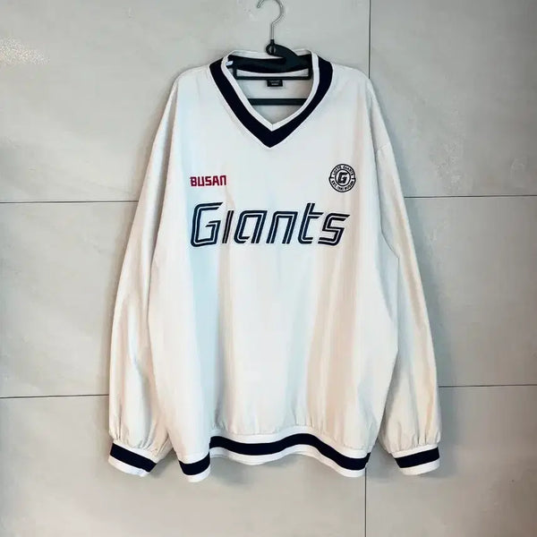 [BUNJANG] Lotte Giants Windbreaker Warm-up Long Sleeve Baseball Jersey 4XL / [4XL] 롯데자이언츠 바람막이 웜업 긴팔 야구 유니폼