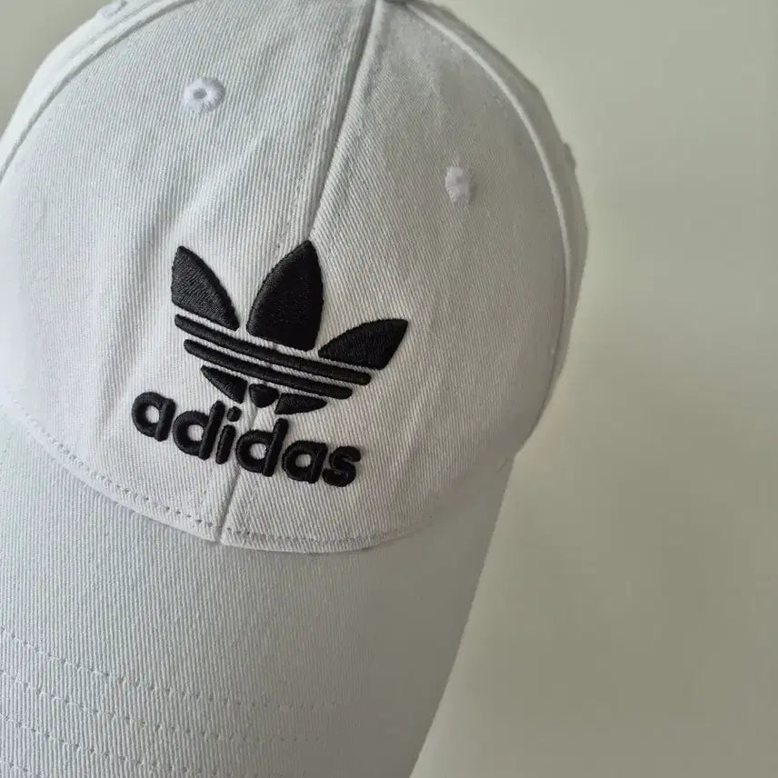 [BUNJANG] Adidas Trefoil Logo Baseball Cap White / 아디다스 볼캡 화이트