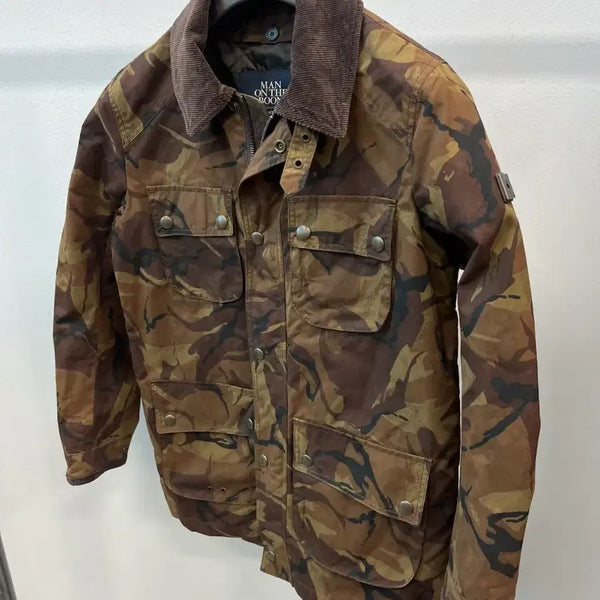 [BUNJANG] MAN ON THE BOON Camouflage Wax Jacket / 95) 맨온더분 카모플라쥬 왁스자켓