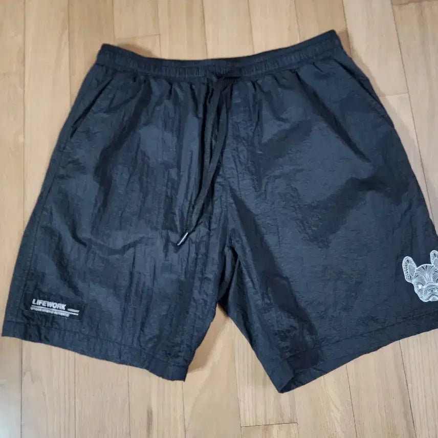 [BUNJANG] LifeWork Bulldog Anorak Shorts Black Size 32 / 라이프워크 불독 아노락 반바지 32  블랙