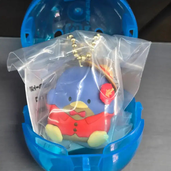 [BUNJANG] Sanrio Aloha Swing Tanning Tuxedo Sam Gachapon Figure / 산리오 알로하 스윙 바다 태닝 가챠 턱샘 턱시도샘