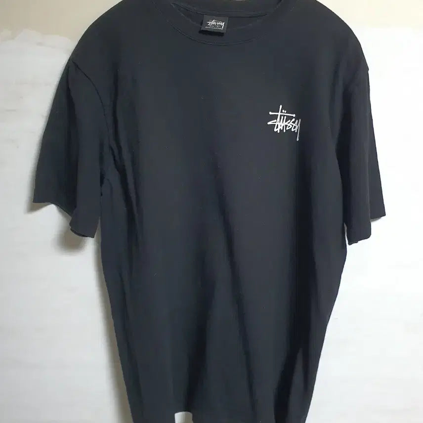 [BUNJANG] Stussy Black Short Sleeve T-Shirt - Size S / 스투시 Stussy 블랙 반팔 티셔츠 S-Size
