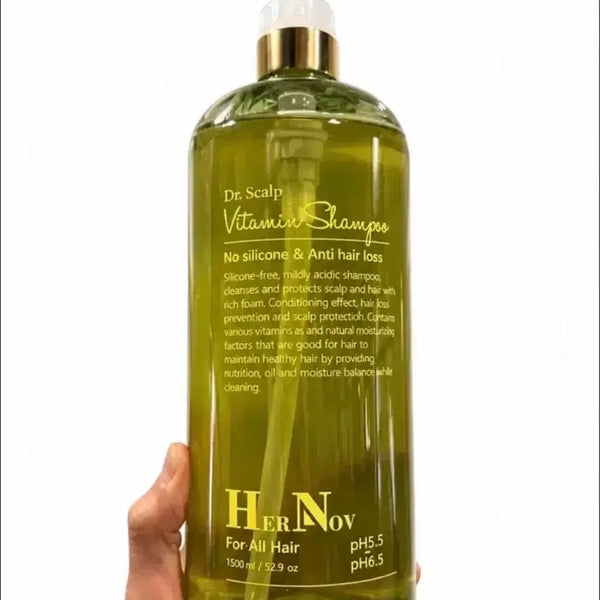 [BUNJANG] Ernov Dr. Scalp Vitamin Shampoo 1500g / 에르노브 닥터 스켈프 비타민 샴푸 1500g
