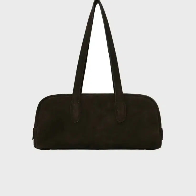 [BUNJANG] WMM Real Suede Shoulder Bag Brown / WMM 더블유엠엠 리얼스웨이드 숄더백 브라운