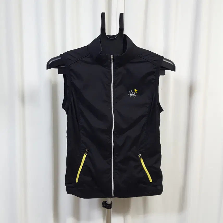 [BUNJANG] JDX Women's Black Golf Vest Zip-Up Size 95 / JDX 여성 골프조끼 집업 블랙 95 오일장 0331