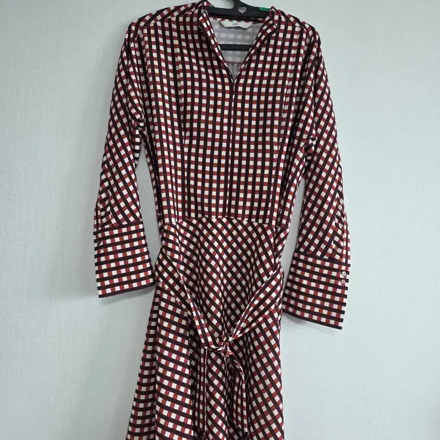[BUNJANG] Duwell Checkered Long Dress / 듀웰체크무늬 원피스