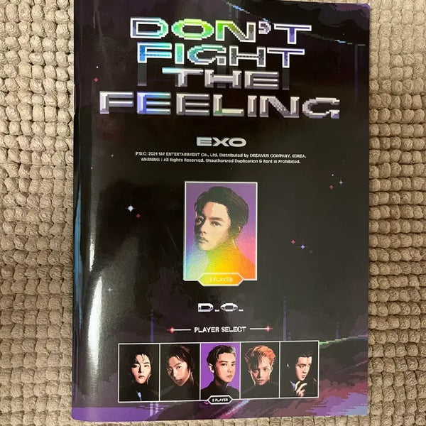 [BUNJANG] EXO DON'T FIGHT THE FEELING Special Album w/ D.O. Photocard / EXO 돈파필 앨범 (디오 포토카드 포함)