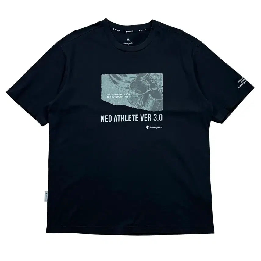 [BUNJANG] Snow Peak Graphic T-Shirt / 스노우피크 그래픽 반팔티
