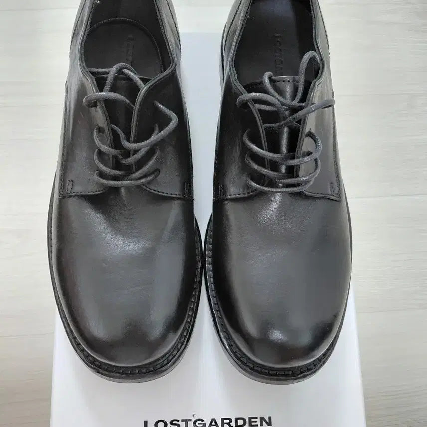 [BUNJANG] Lost Garden Washed Derby Shoes / 로스트가든 유니폼 워시드 더비