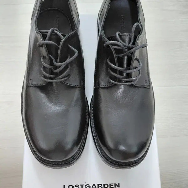 [BUNJANG] Lost Garden Washed Derby Shoes / 로스트가든 유니폼 워시드 더비