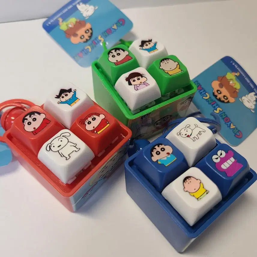 [BUNJANG] Crayon Shin-chan LED Keyring - New Product / [새상품] 짱구 키캡 키링