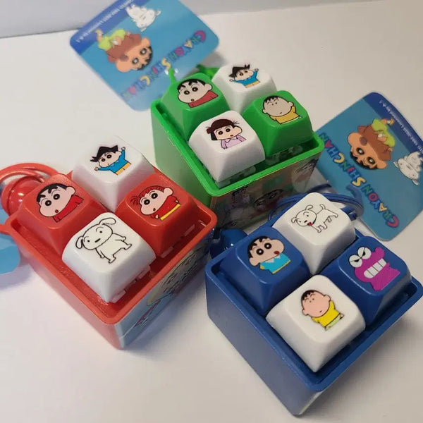 [BUNJANG] Crayon Shin-chan LED Keyring - New Product / [새상품] 짱구 키캡 키링