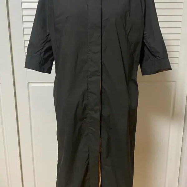 [BUNJANG] KUHO Black Shirt Dress Size 55 / 구호 셔츠 원피스 55