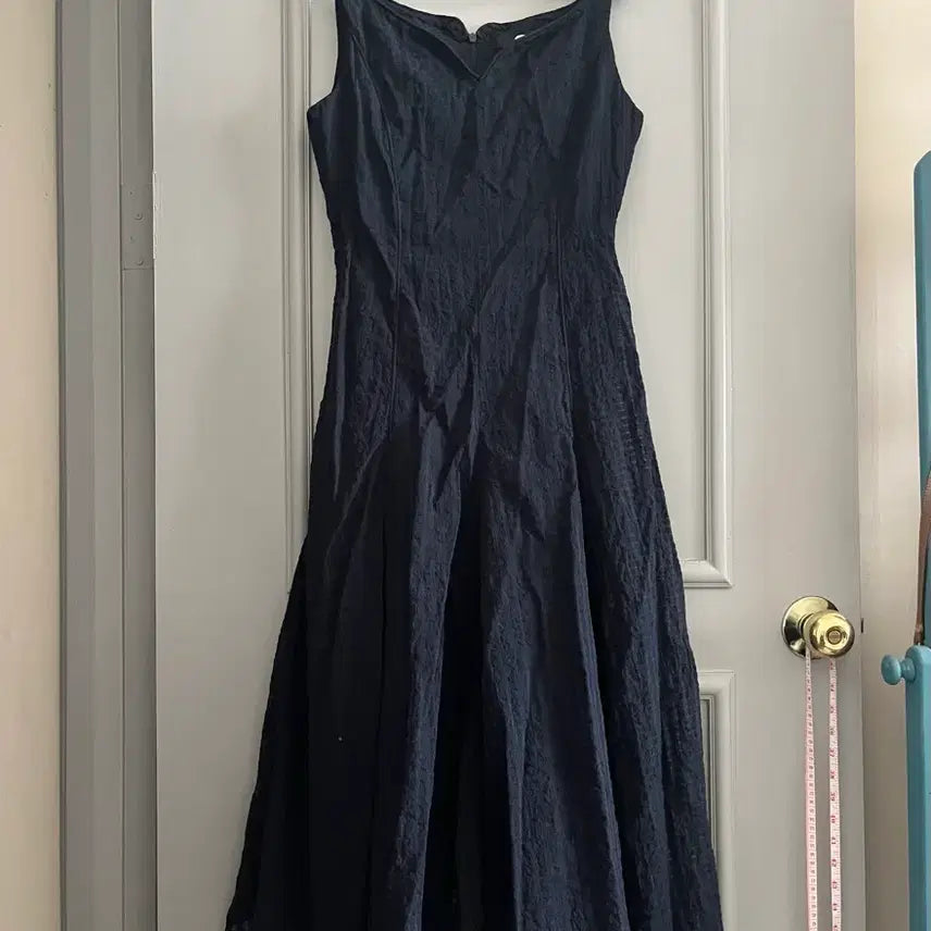 [BUNJANG] DUEL 22SS Long Navy Dress Size 66 / 22ss 듀엘 원피스 66사이즈