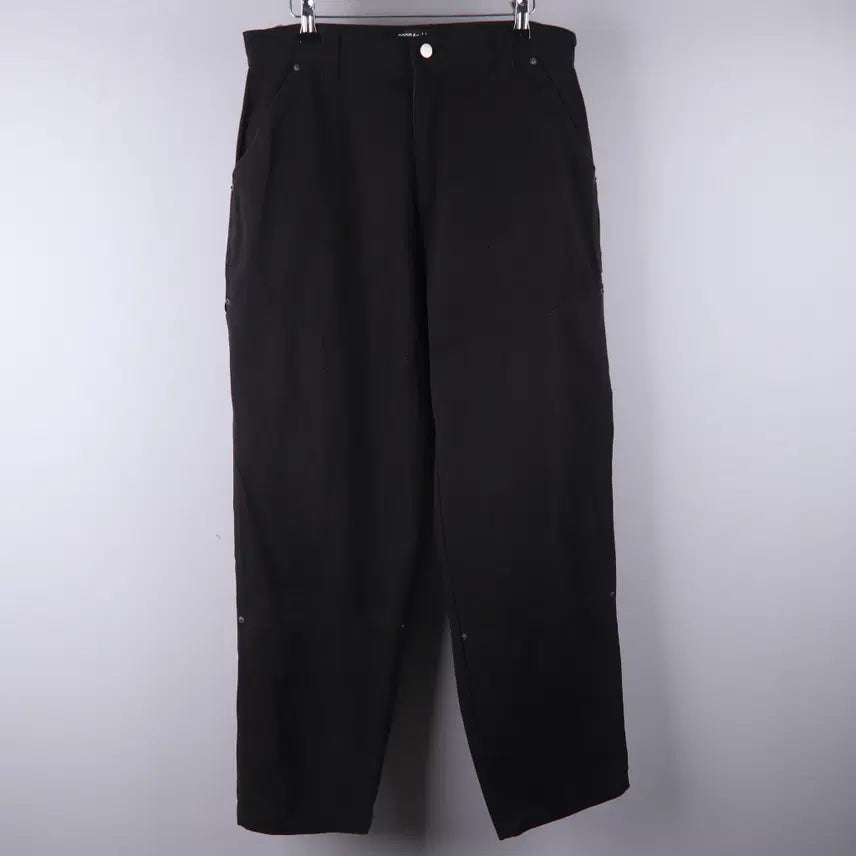 [BUNJANG] 9999 Archive Carpenter Pants Black (XL) / 9999아카이브 카펜터 팬츠 바지 블랙 (XL) 5183