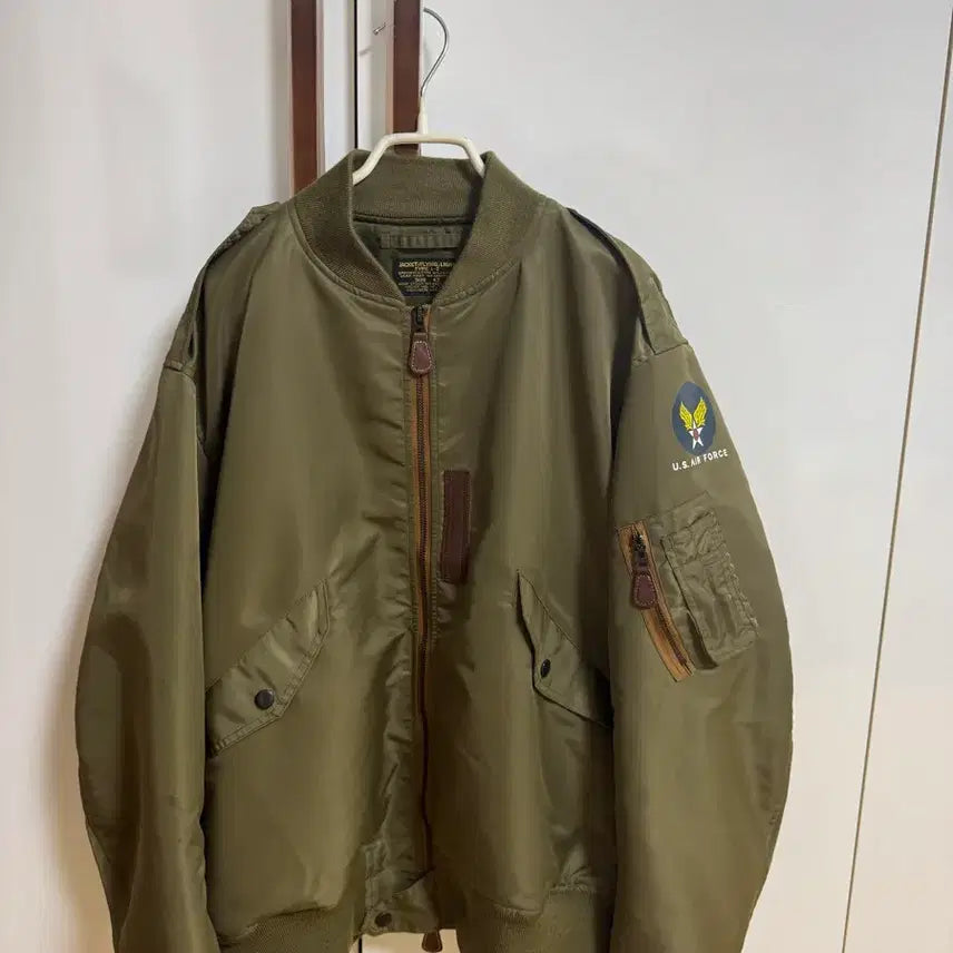 [BUNJANG] Bronson L-2B Flight Jacket Olive Size 42 / 브론슨 L-2 플라이트 자켓 올리브 42
